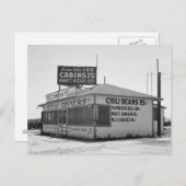 Roadside Diner, 1939 Briefkaart (Voorkant / Achterkant)