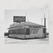 Roadside Diner, 1939 Briefkaart (Voorkant)