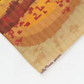  Roadside Diner metal-bord, diner, retro, v Fleece Deken (Hoek)