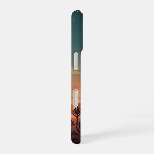 Roadside Diner Silence iPhone 16 Hoesje (Rechterkant)