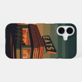 Roadside Diner Silence iPhone 16 Hoesje (Achterkant horizontaal)