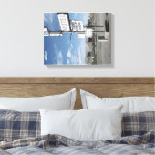 Roadside in Canyonlands Canvas Afdruk (Insitu (Slaapkamer))