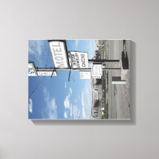 Roadside in Canyonlands Canvas Afdruk