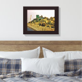 Roadside Lunch Canvas Afdruk (Insitu (Slaapkamer))