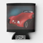 Roadster 13 koelbox blikjeskoeler (Voorkant)