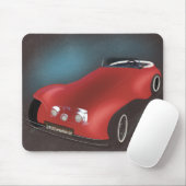 Roadster 13 Mousepad Muismat (Met muis)
