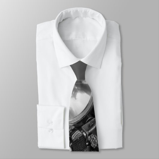 Roadster Grayscale-Stropdas uit 1930 Stropdas (Gebonden)