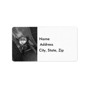 Roadster Grayscale uit 1930 Etiket