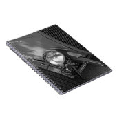 Roadster Grayscale uit 1930 Notitieboek (Rechterzijde)