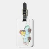 Roadster Hedégel Bagagelabel (Voorkant verticaal)