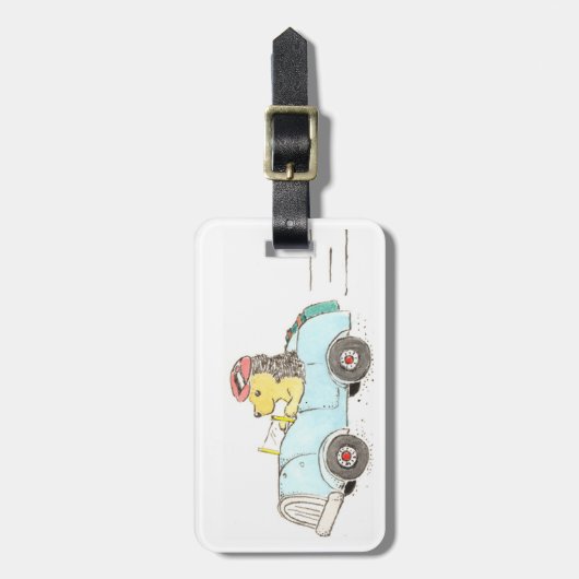 Roadster Hedégel Bagagelabel (Voorkant verticaal)