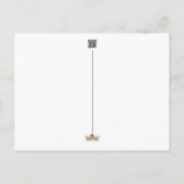 Roadster Hot Rod Auto Holiday Gifts Briefkaart (Achterkant)