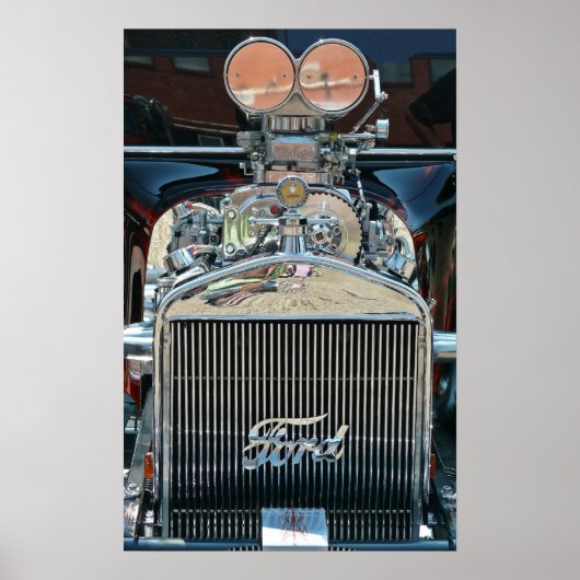 Roadster-Poster Poster (Voorkant)