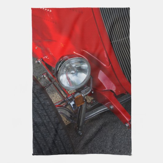 Roadster uit 1930 theedoek (Verticaal)