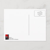Roadster uit de jaren 30 briefkaart (Achterkant)