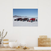 Roadsters op de zout flats poster (Keuken)
