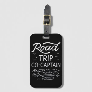 Roadtrip co-kapitein I Bagagelabel