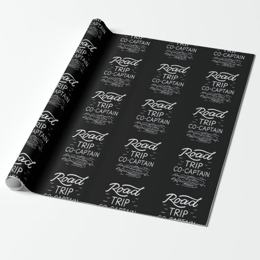 Roadtrip co-kapitein I Cadeaupapier (Uitgerold)