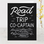 Roadtrip co-kapitein I Kaart (Gele Bloem)