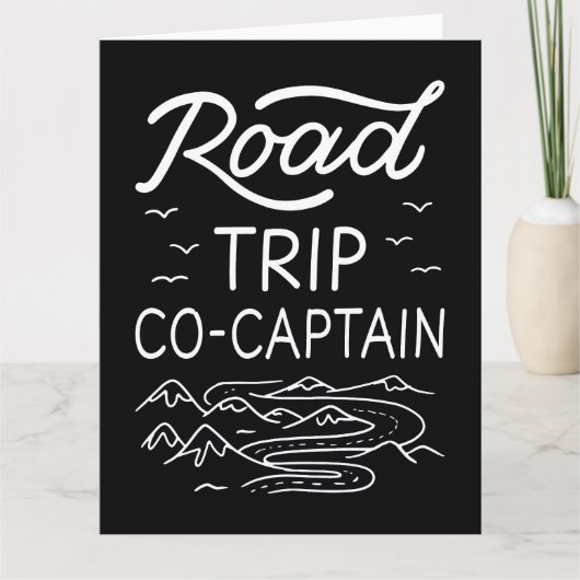 Roadtrip co-kapitein I Kaart (Voorkant)