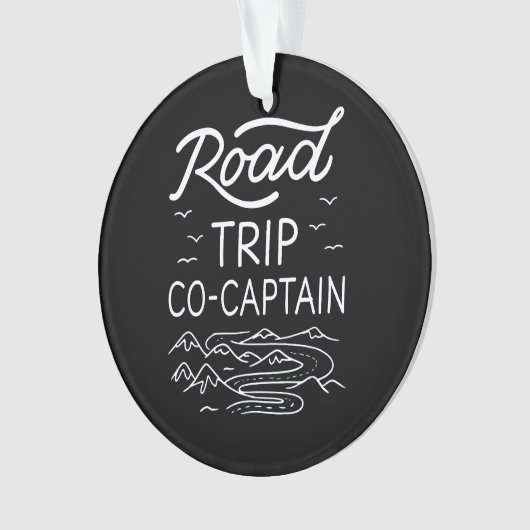 Roadtrip co-kapitein I Ornament (voorkant)