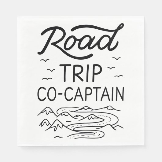 Roadtrip co-kapitein I Servet (Voorkant)