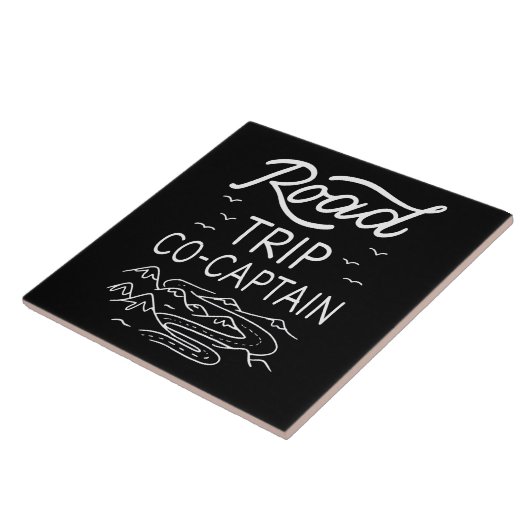Roadtrip co-kapitein I Tegeltje (Zijkant)