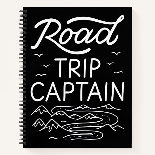 roadtrip kapitein I Notitieboek (Voorkant)