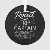roadtrip kapitein I Ornament (achterkant)