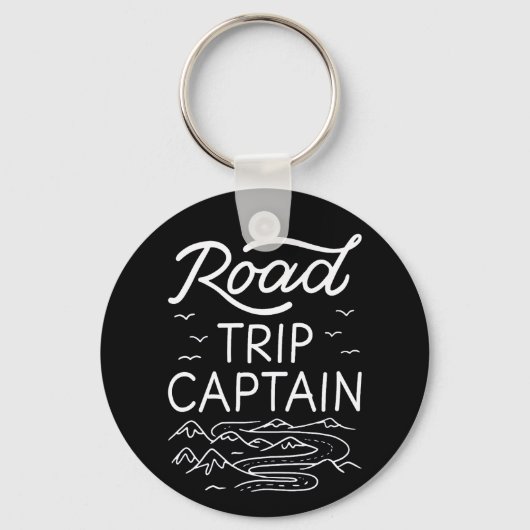 roadtrip kapitein I Sleutelhanger (Voorkant)