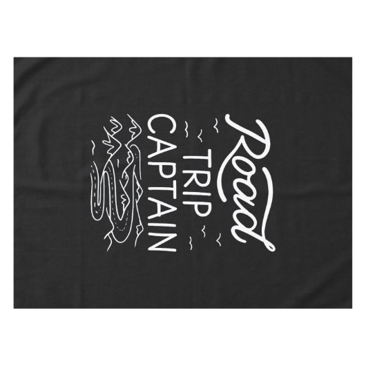 roadtrip kapitein I Tafelkleed (Voorkant (Horizontaal))