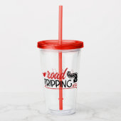 RoadTripping Tumbler Acryl Drinkbeker (Voorkant)