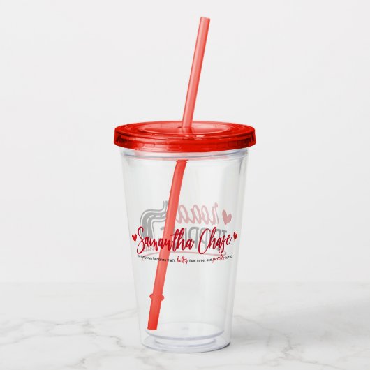 RoadTripping Tumbler Acryl Drinkbeker (Achterkant)