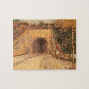Roadway Underpass, Viaduct door Vincent van Gogh Legpuzzel