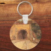 Roadway Underpass, Viaduct door Vincent van Gogh Sleutelhanger (Voorkant)