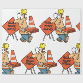 Roadway Worker Cadeaupapier (Vlak)