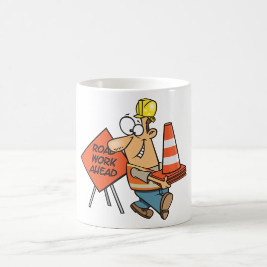 Roadway Worker Koffiemok (Center)