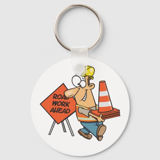 Roadway Worker Sleutelhanger (Voorkant)