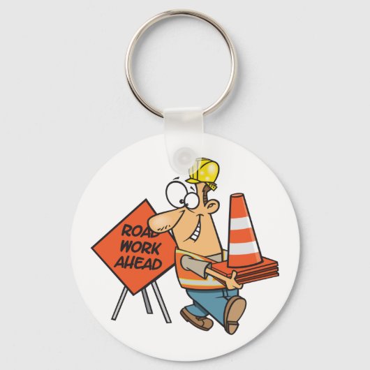 Roadway Worker Sleutelhanger (Achterkant)