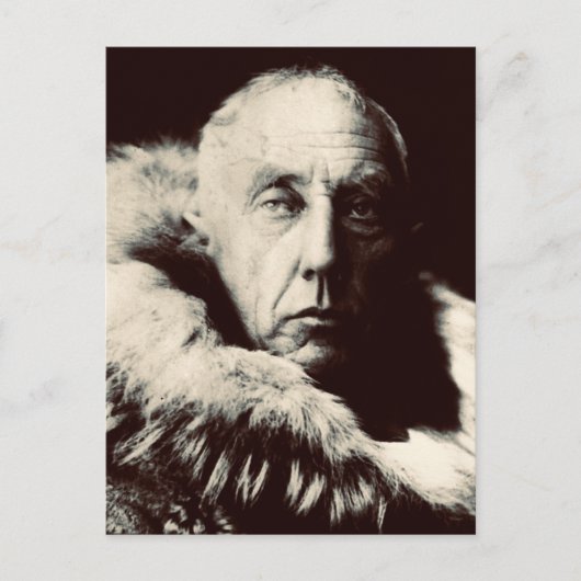Roald Amundsen Briefkaart (Voorkant)