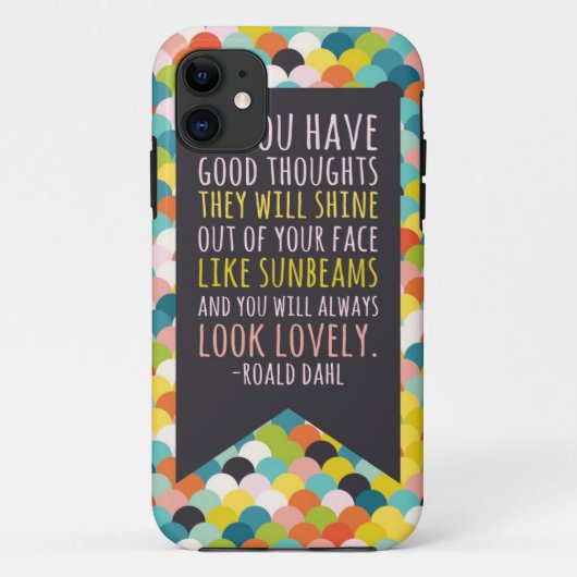 Roald Dahl Quote Phone Case (Achterkant)