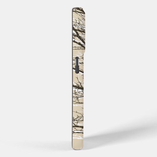 Roam Beige Brown-boomafdelingen Case-Mate iPhone Case (Achterkant / Rechts)