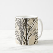 Roam Beige Brown-boomafdelingen Koffiemok (Voorkant rechts)