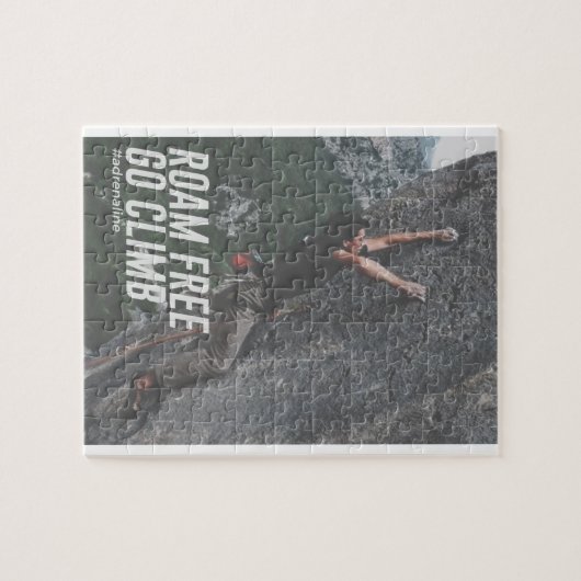 Roam Free Go Climate Rock Wall Adrenaline Legpuzzel (Horizontaal)