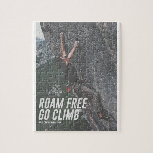 Roam Free Go Climate Rock Wall Adrenaline Legpuzzel (Verticaal)