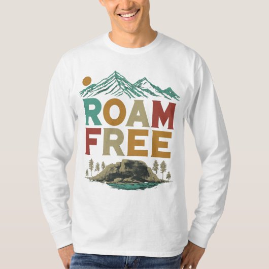 Roam Free T-shirt (Voorkant)