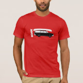 ROAM Granola Wagon + Canoe T-shirt (Voorkant)