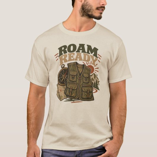 Roam Ready Utility Adventure T-shirt (Voorkant)