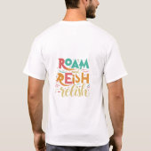 Roam & Relish T-shirt (Achterkant)