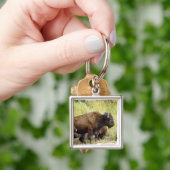 Roaming Buffalo-Sleutelhanger Sleutelhanger (Hand)